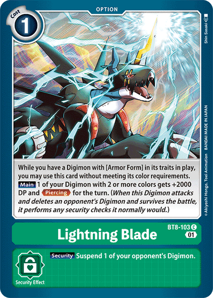 BT8-103: Lightning Blade
