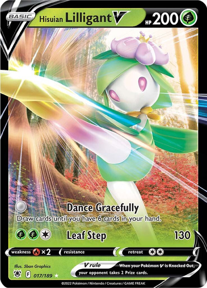 SWSH10-017/189: Hisuian Lilligant V