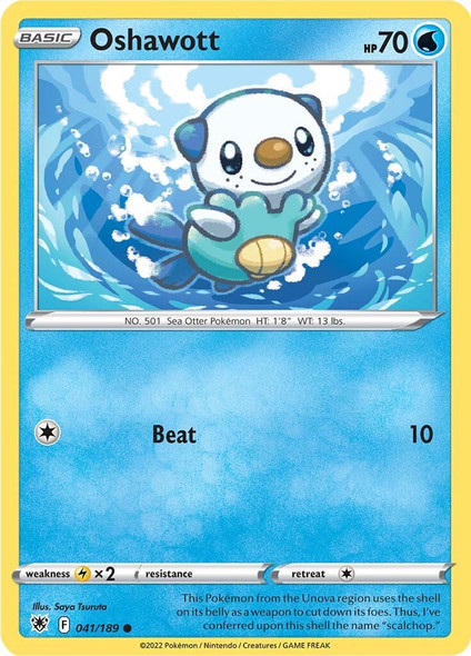 SWSH10-041/189: Oshawott