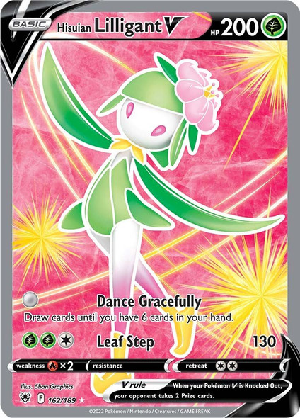 SWSH10-162/189: Hisuian Lilligant V (Full Art)