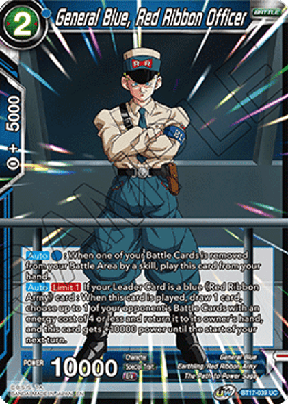 BT17-039: General Blue, Red Ribbon Officer