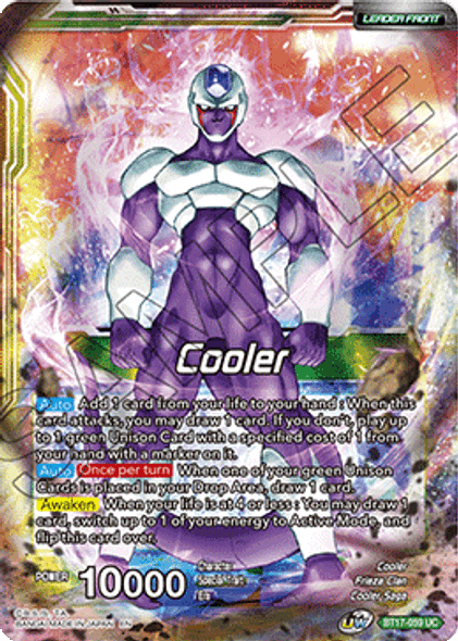 BT17-059: Cooler // Cooler, Galactic Dynasty