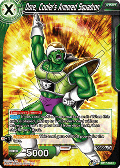 BT17-063: Dore, Cooler's Armored Squadron