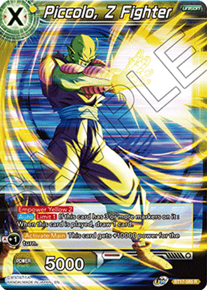 BT17-085: Piccolo, Z Fighter