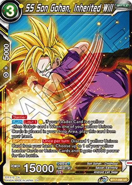 BT17-096: SS Son Gohan, Inherited Will