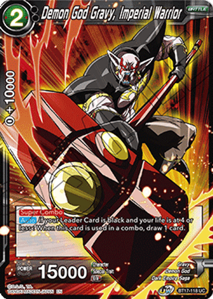 BT17-118: Demon God Gravy, Imperial Warrior