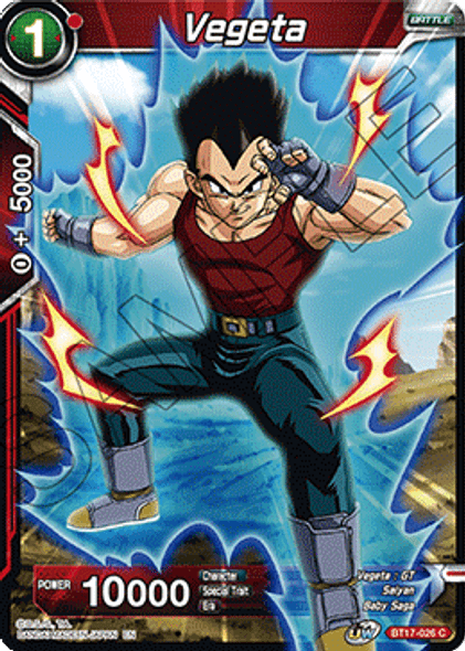 BT17-026: Vegeta (Foil)