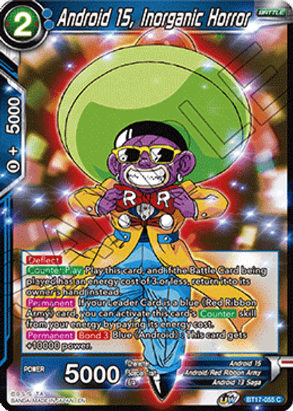 BT17-055: Android 15, Inorganic Horror (Foil)