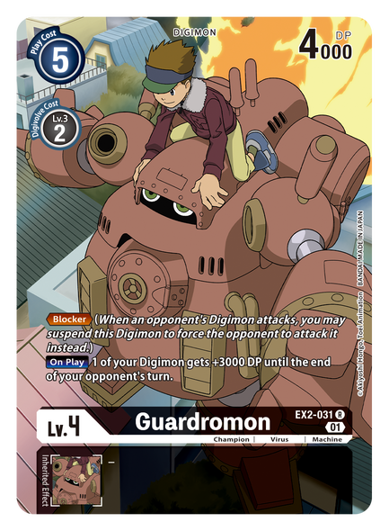 EX2-031: Guardromon (Alternate Art)