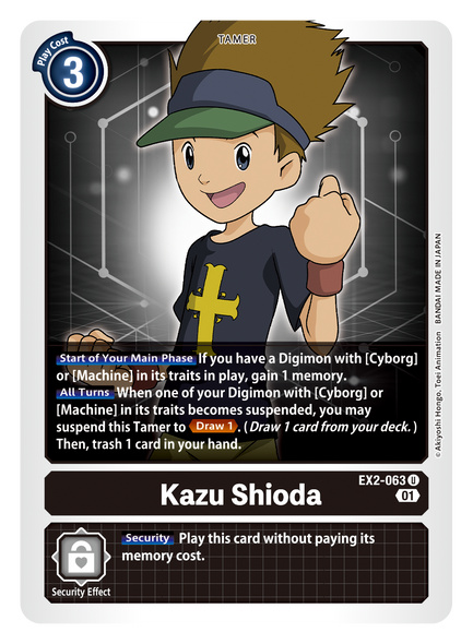 EX2-063: Kazu Shioda