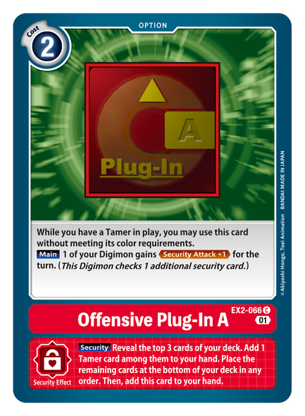 EX2-066: Offensive Plug-In A