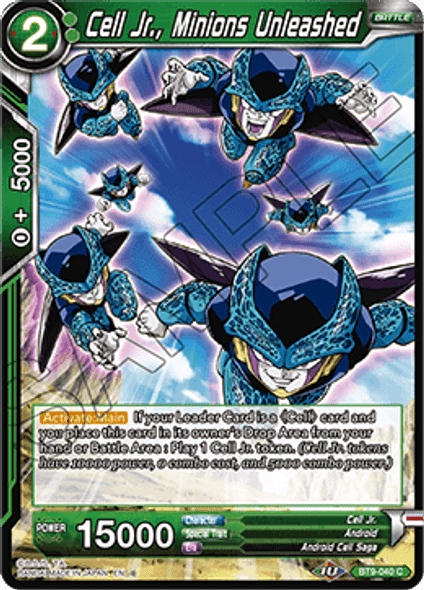 BT9-040: Cell Jr., Minions Unleashed