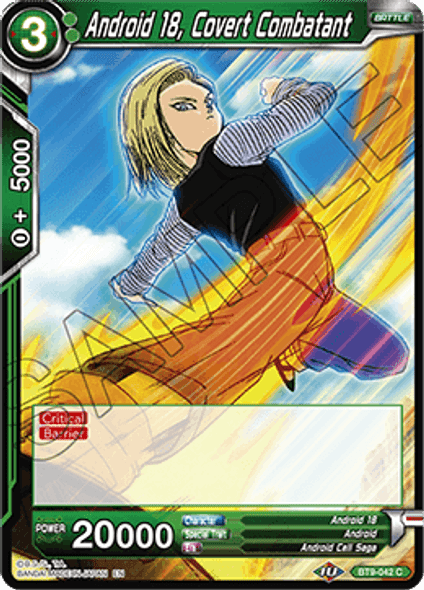 BT9-042: Android 18, Covert Combatant