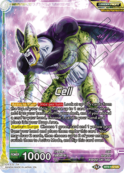 BT9-112: Cell // Cell, Perfection Surpassed