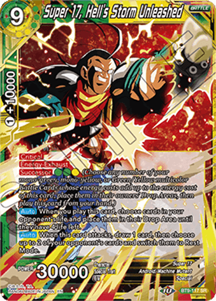 BT9-117: Super 17, Hell's Storm Unleashed
