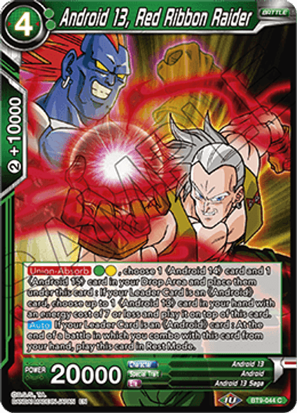 BT9-044: Android 13, Red Ribbon Raider (Foil)