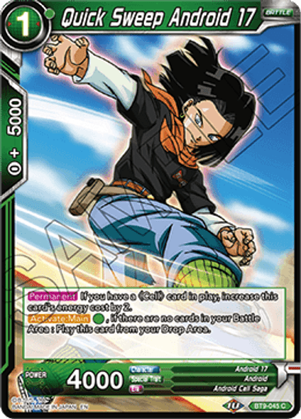 BT9-045: Quick Sweep Android 17 (Foil)