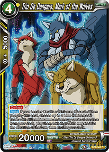 BT9-065: Trio De Dangers, Mark of the Wolves (Foil)