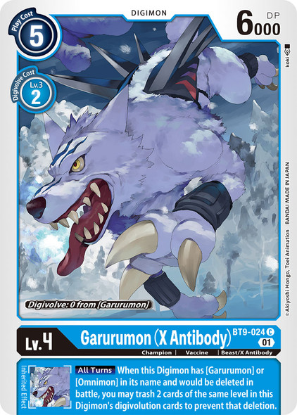 BT9-024: Garurumon (X Antibody)