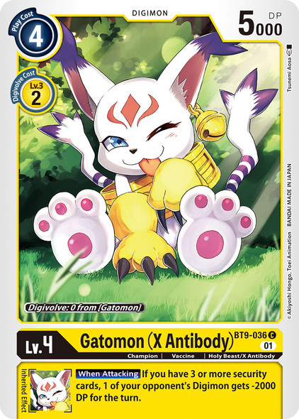 BT9-036: Gatomon (X Antibody)