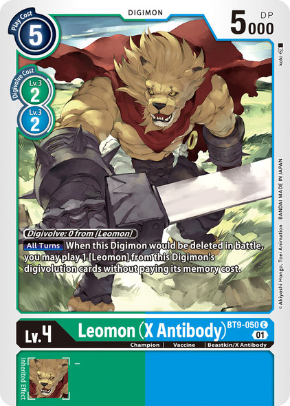 BT9-050: Leomon (X Antibody)