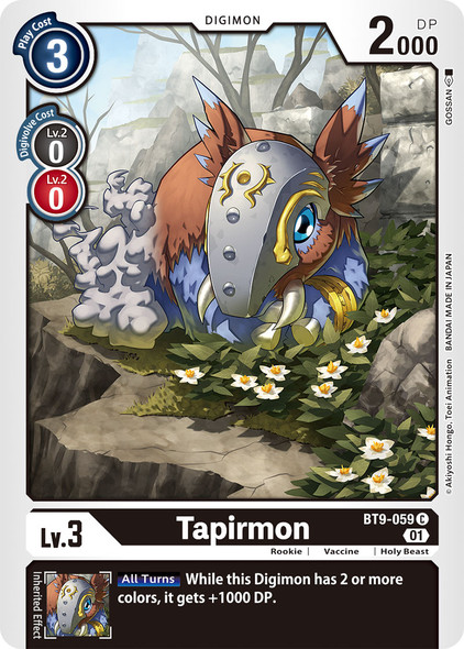 BT9-059: Tapirmon
