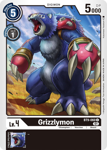 BT9-060: Grizzlymon