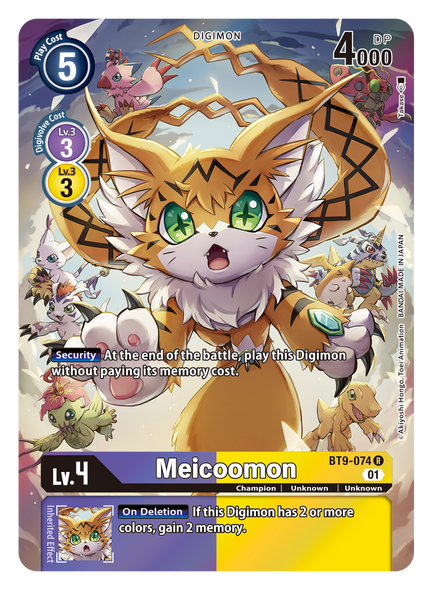 BT9-074: Meicoomon (Alternate Art)