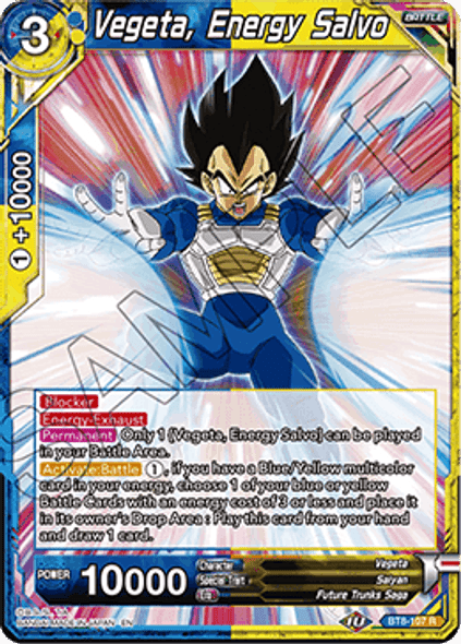 BT8-107: Vegeta, Energy Salvo