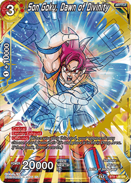 BT8-109: Son Goku, Dawn of Divinity