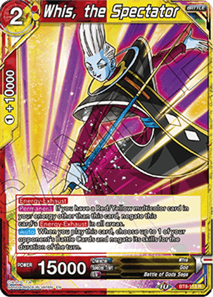 BT8-113: Whis, the Spectator