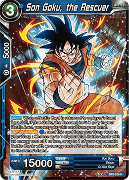 BT8-026: Son Goku, the Rescuer (Foil)