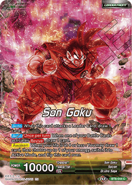 BT8-044: Son Goku // Kaio-Ken Son Goku, Turning the Tide (Foil)