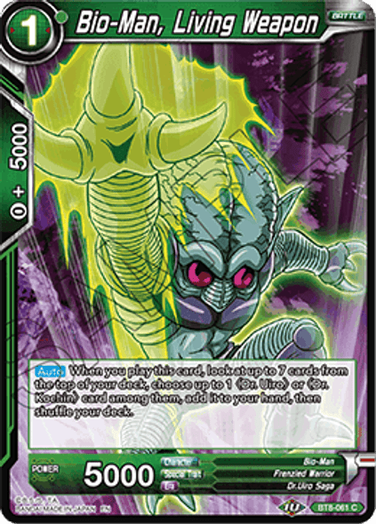 BT8-061: Bio-Man, Living Weapon (Foil)