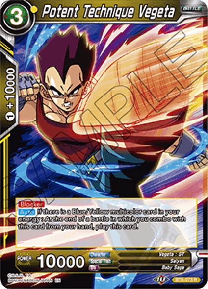 BT8-073: Potent Technique Vegeta (Foil)