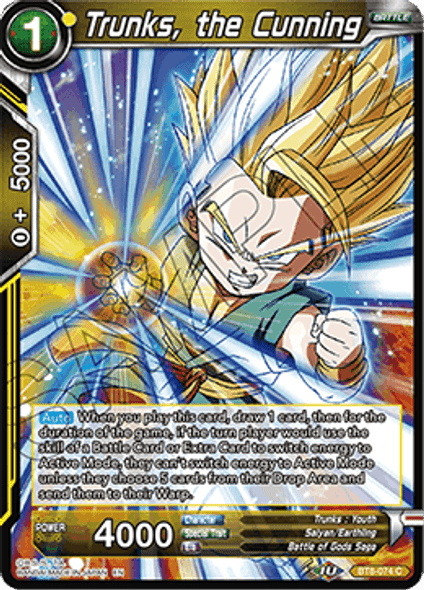 BT8-074: Trunks, the Cunning (Foil)