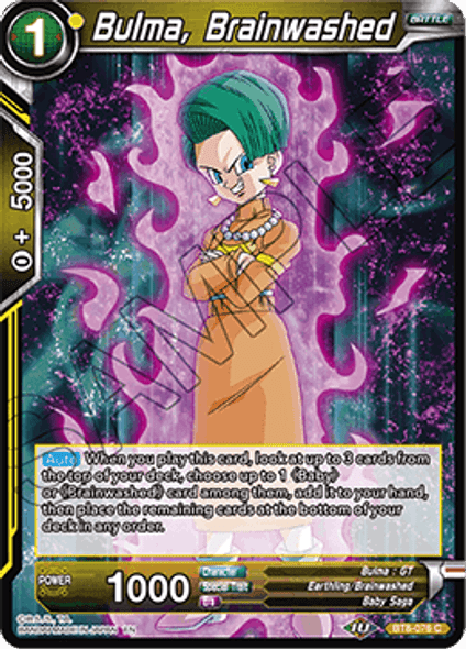 BT8-076: Bulma, Brainwashed (Foil)