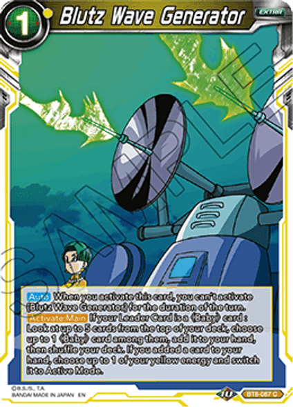 BT8-087: Blutz Wave Generator (Foil)