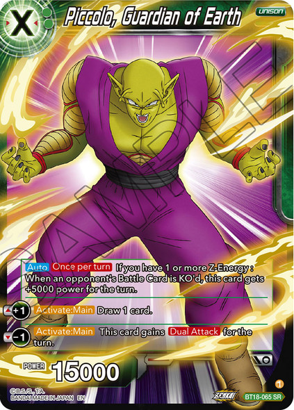 BT18-065: Piccolo, Guardian of Earth