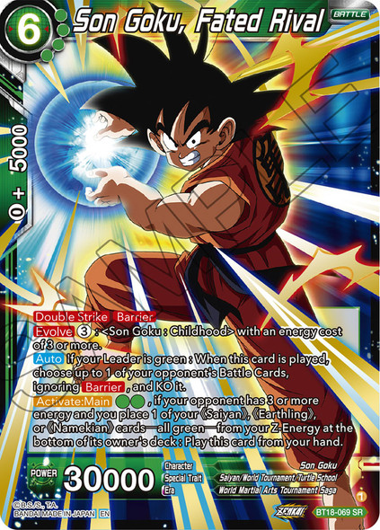 BT18-069: Son Goku, Fated Rival