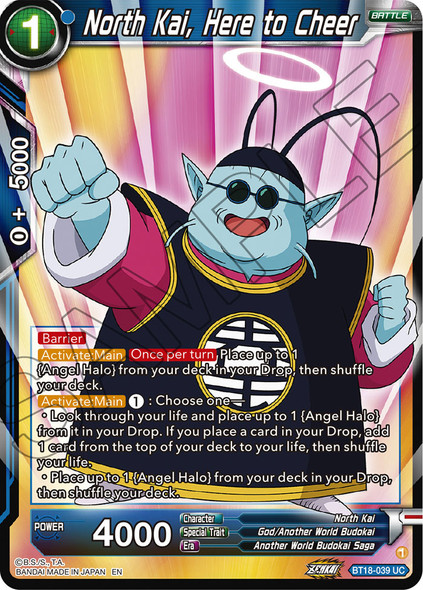 BT18-039: North Kai, Here to Cheer (Foil)