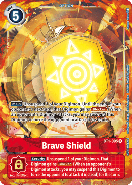 BT1-095: Brave Shield Alternate Art