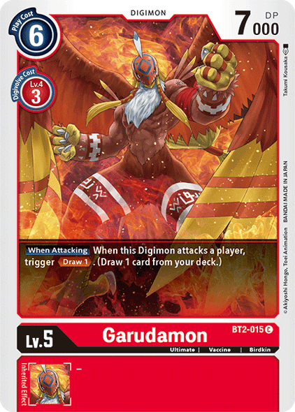 BT2-015: Garudamon