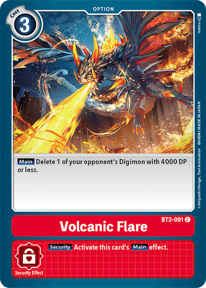 BT2-091: Volcanic Flare