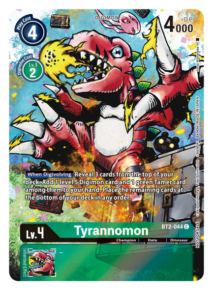 BT2-044: Tyrannomon (25th Special Memorial Pack)