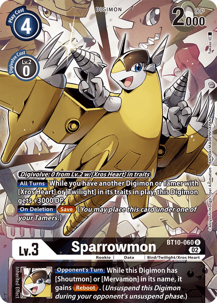 BT10-060: Sparrowmon Alternate Art