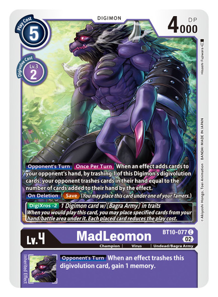 BT10-077: MadLeomon