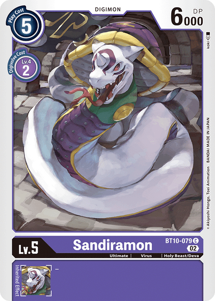 BT10-079: Sandiramon
