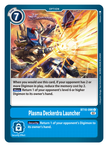 BT10-098: Plasma Deckerdra Launcher