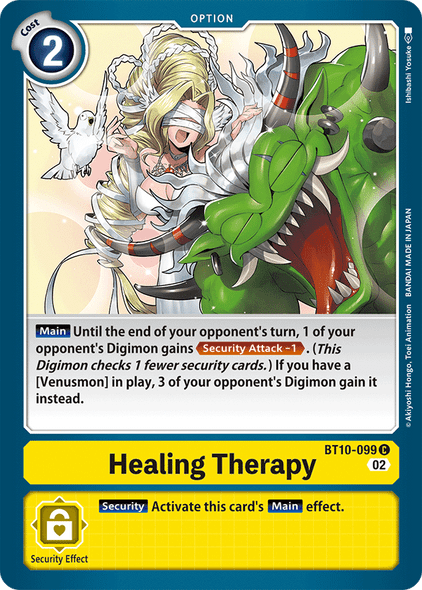 BT10-099: Healing Therapy